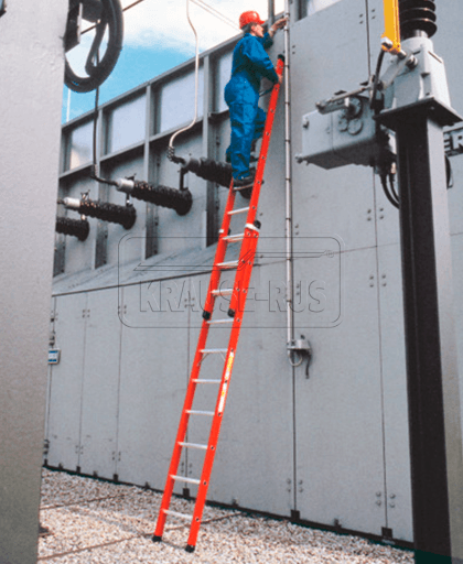 Диэлектрическая лестница Krause 2х12, 815712