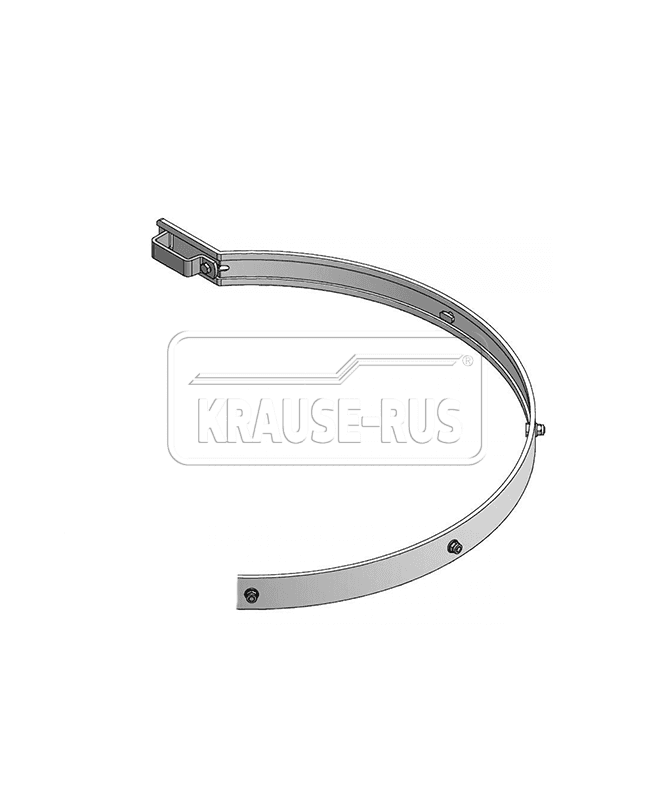 Задняя дуга ограждения для пожарной лестницы Krause 3/4, алюминий 838063
