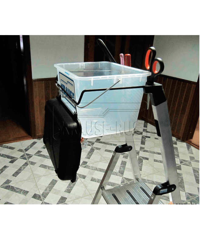 Ведро пластиковое 8 л для стремянки Krause Secury MultiGrip, 200006