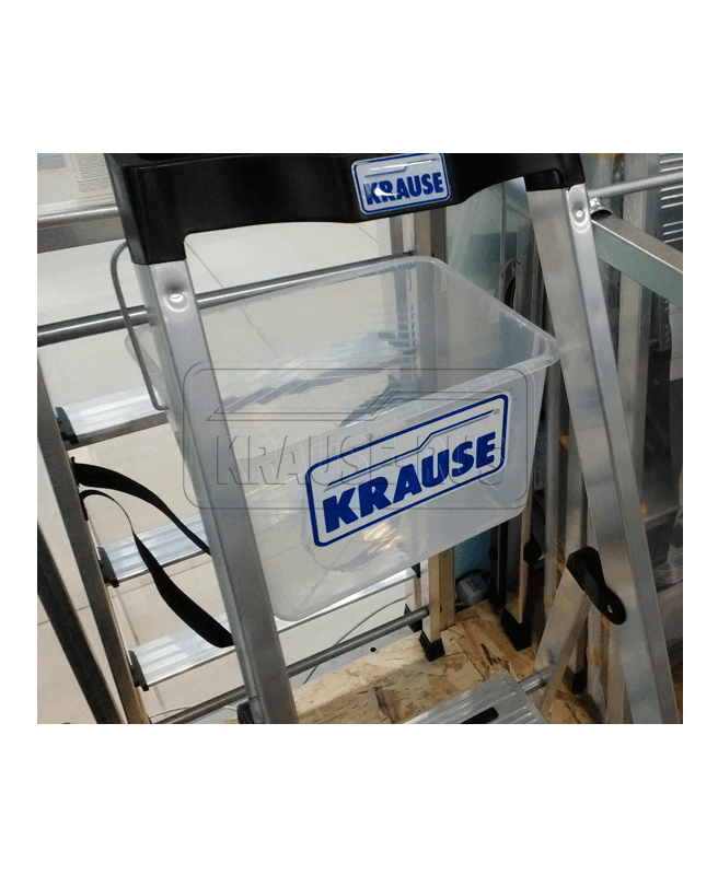 Ведро пластиковое 8 л для стремянки Krause Secury MultiGrip, 200006