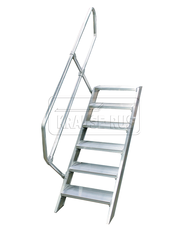 Трап Krause STABILO 17, рифленый алюминий, шир 1000 мм, 60° 823663