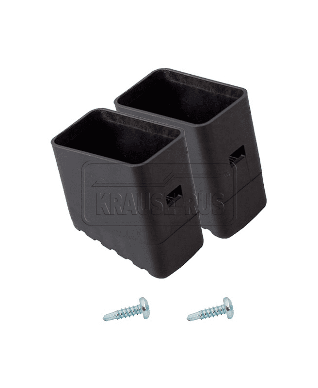 Наконечники опоры для стремянок Krause Solidy и Safety 33х20 мм, 211415