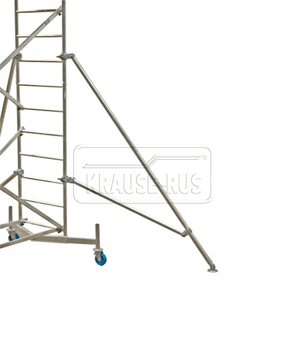 Угловая опора Krause 2,65 м, алюминий 914095
