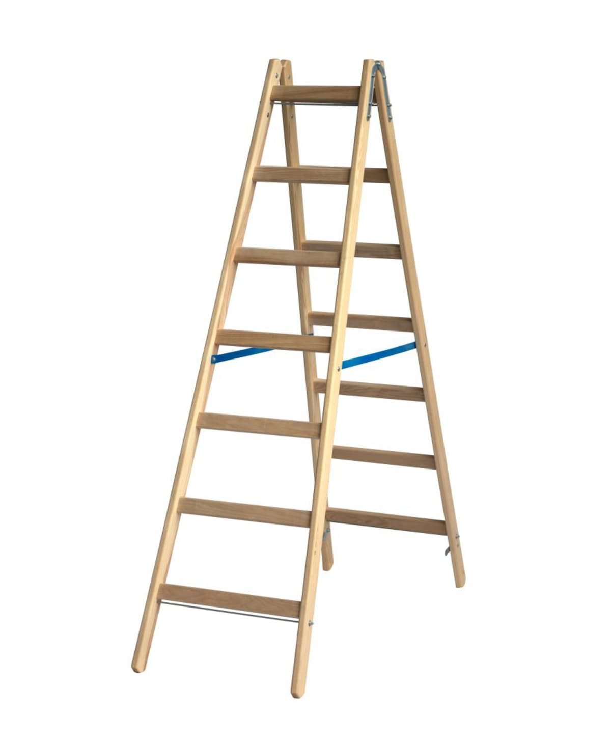 Деревянная стремянка Krause STABILO 2x7 170279