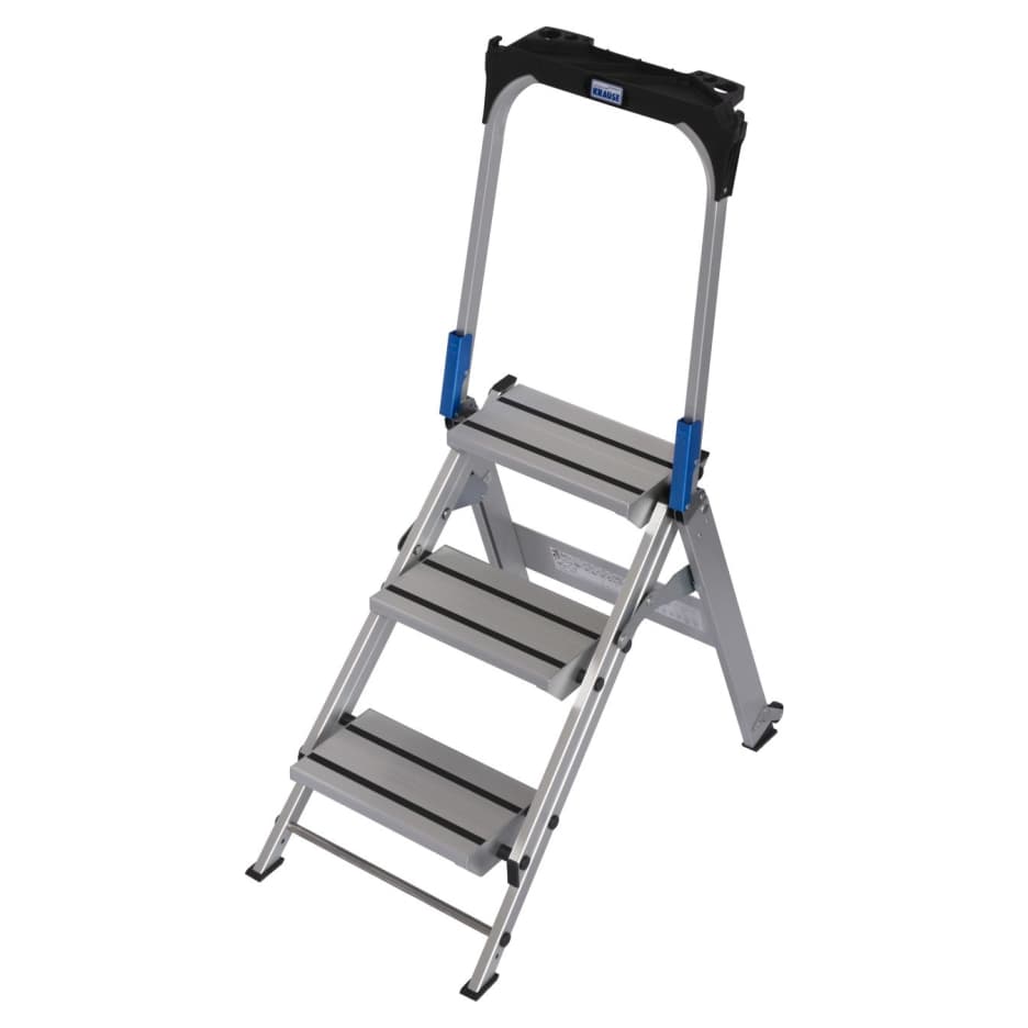 Складной трап Krause STABILO Professional 3 с дугой безопасности 2,65 м 810304