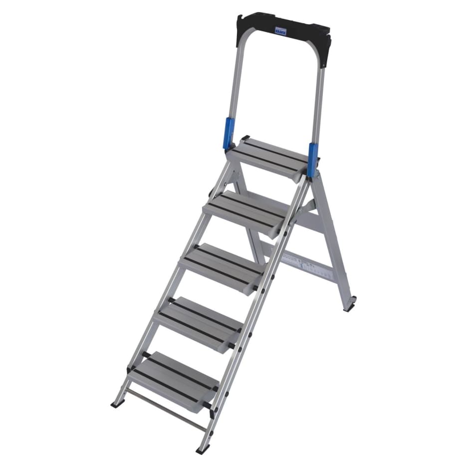 Складной трап Krause STABILO Professional 5 с дугой безопасности 3,00 м 810328
