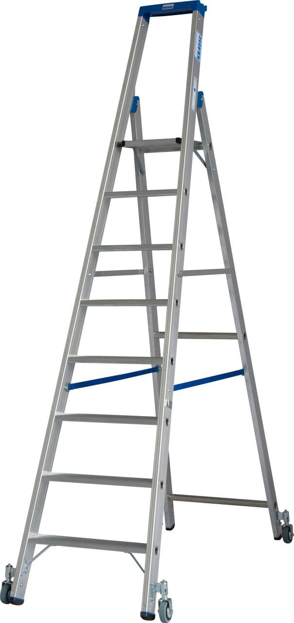Передвижная стремянка Krause STABILO 8, с роликами 124654
