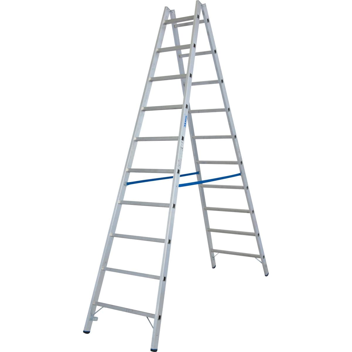 Двухсторонняя стремянка Krause STABILO 2х10, 124937