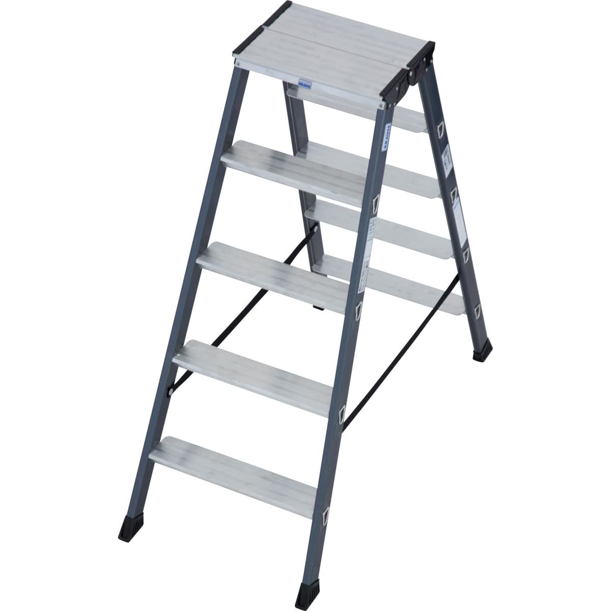 Двухсторонняя стремянка Krause Monto SePro D 2×5, 125828