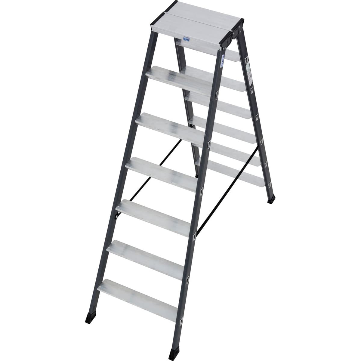 Двухсторонняя стремянка Krause Monto SePro D 2x7, 125842