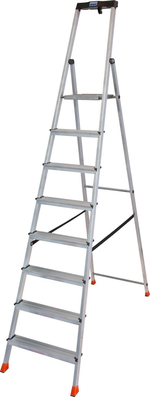 Стремянка Krause Safety 8 ступеней 128980