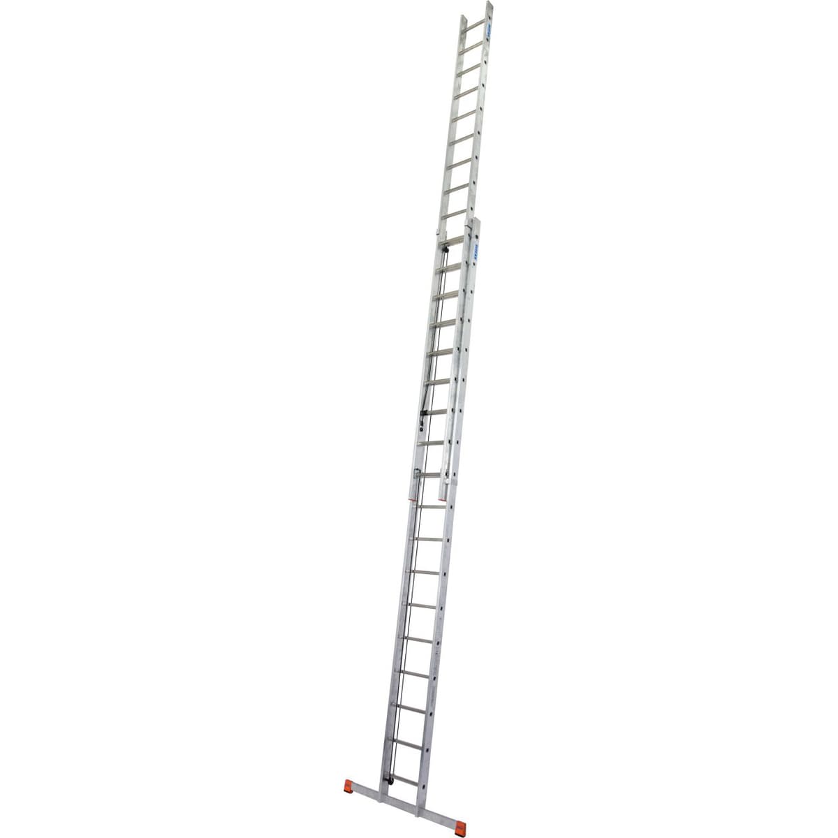 Двухсекционная лестница с тросом Krause Robilo 2х18, 129871