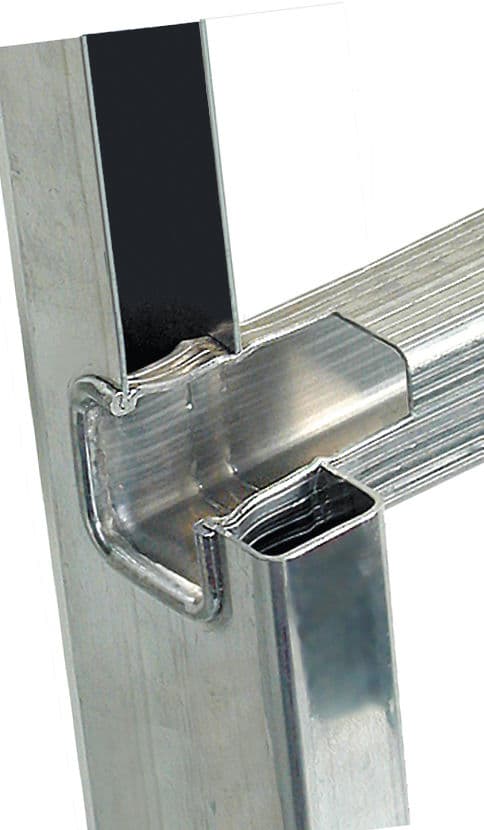 Двухсекционная лестница с тросом Krause STABILO 2х15, 133847