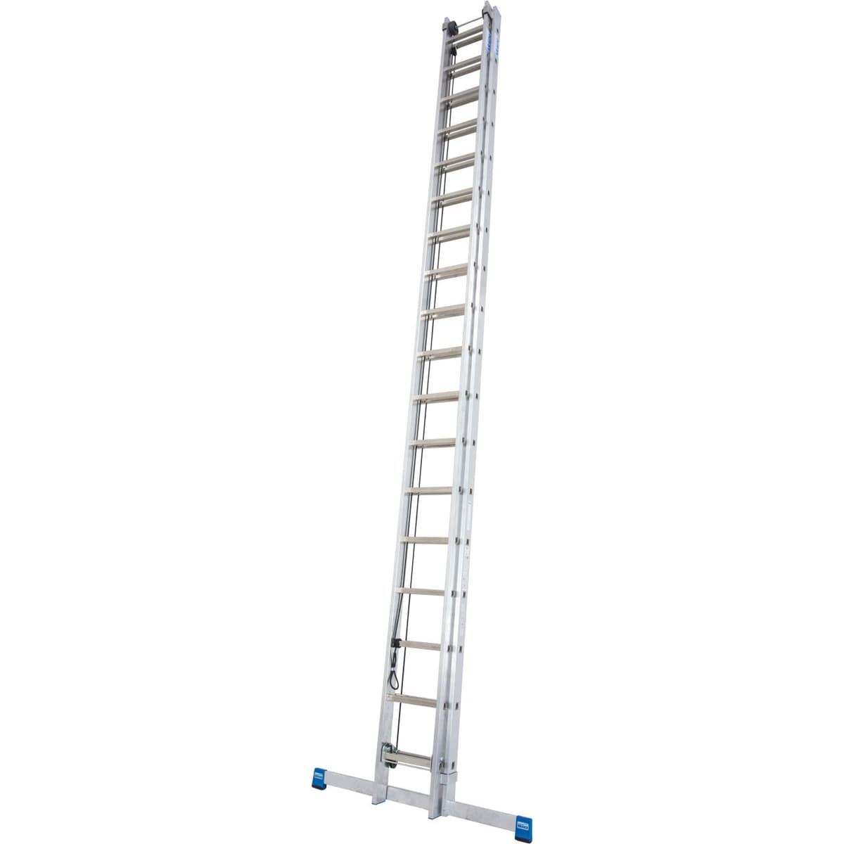 Двухсекционная лестница с тросом Krause STABILO 2х18, 133878