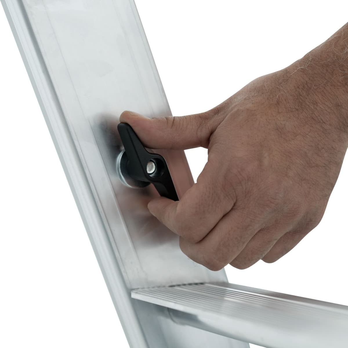 Телескопическая двухсторонняя стремянка Krause Stabilo 2х5 134875