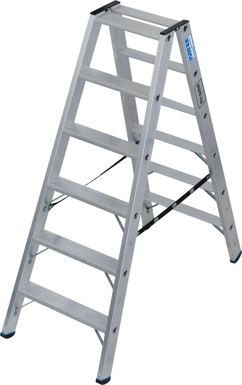 Двухсторонняя стремянка повышенной прочности Krause STABILO 2х6 ступени 2,95 м 135131