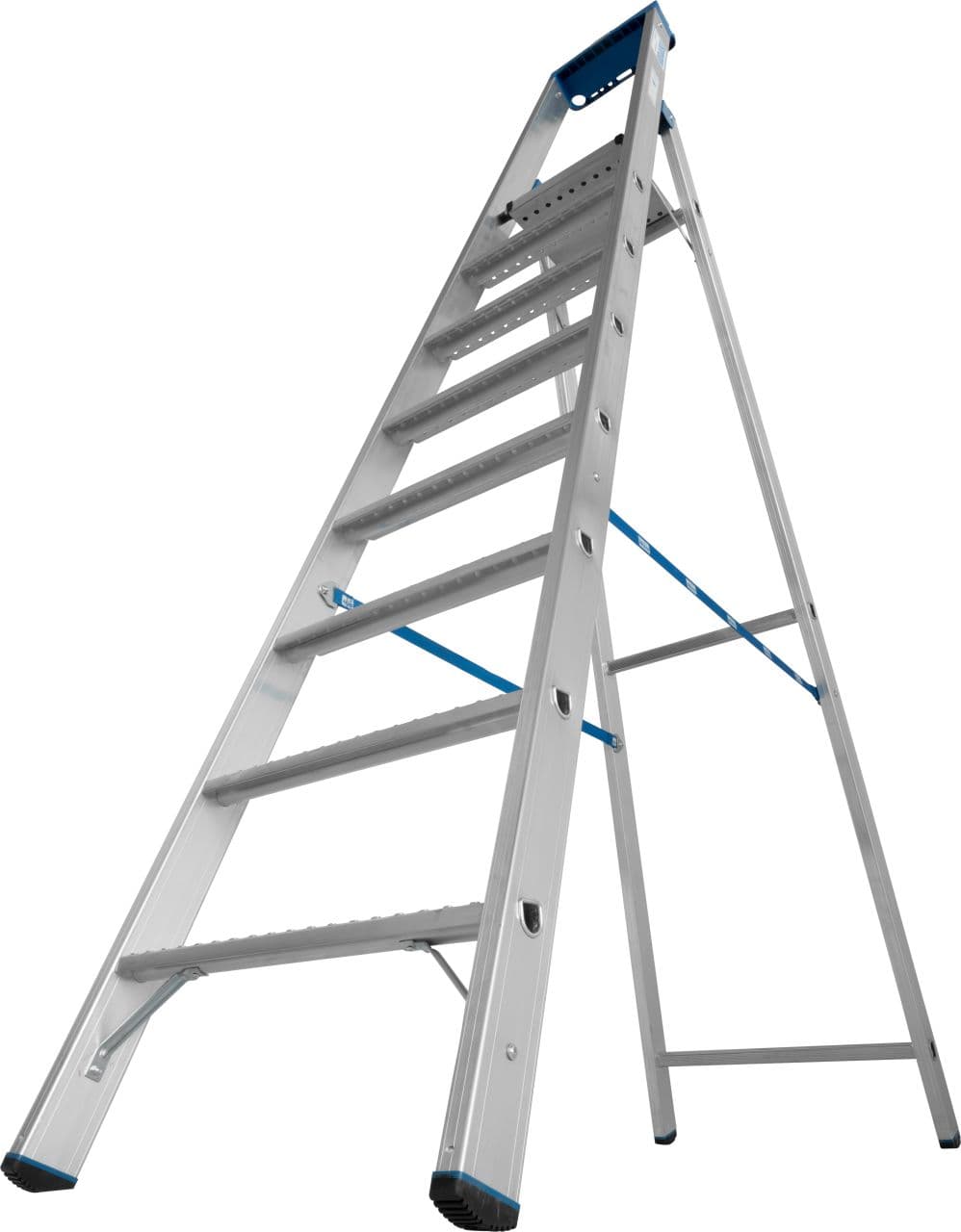 Стремянка Krause STABILO со ступенями R13 1x8 3,90 м 136060