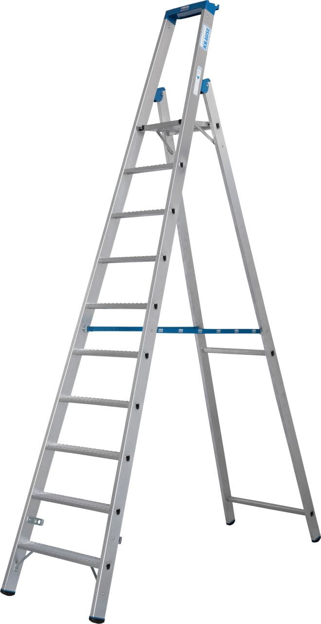 Стремянка Krause STABILO со ступенями R13 1x10 4,35 м 136084