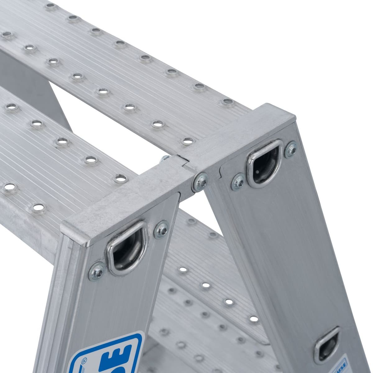 Двухсторонняя стремянка Krause Stabilo со ступенями R13 2x3 136138