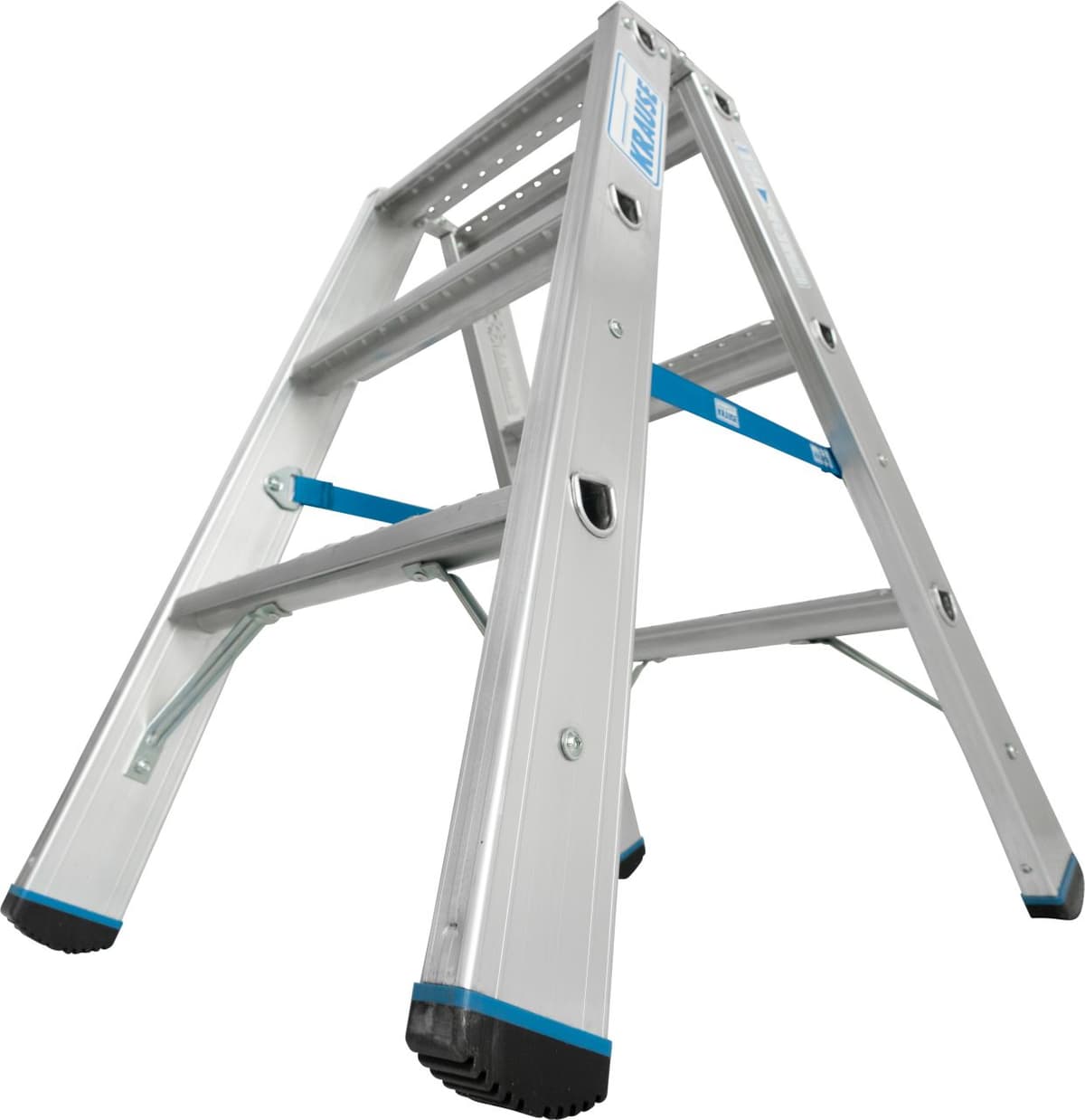 Двухсторонняя стремянка Krause Stabilo со ступенями R13 2x3 136138