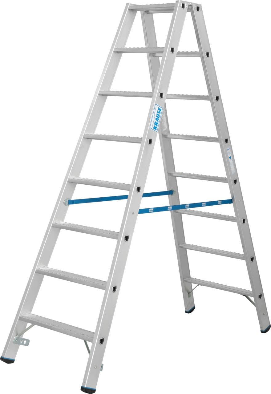 Двухсторонняя стремянка Krause Stabilo со ступенями R13 2x8 136183