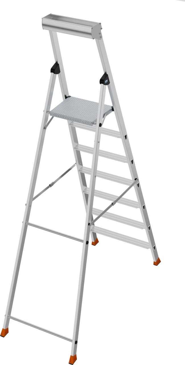 Стремянка Krause Solido XL 7 ступеней 171245