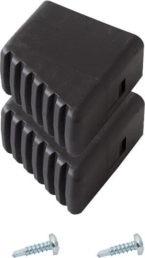 Наконечники опоры для стремянок Krause Solidy и Safety 40х20 мм, 211422