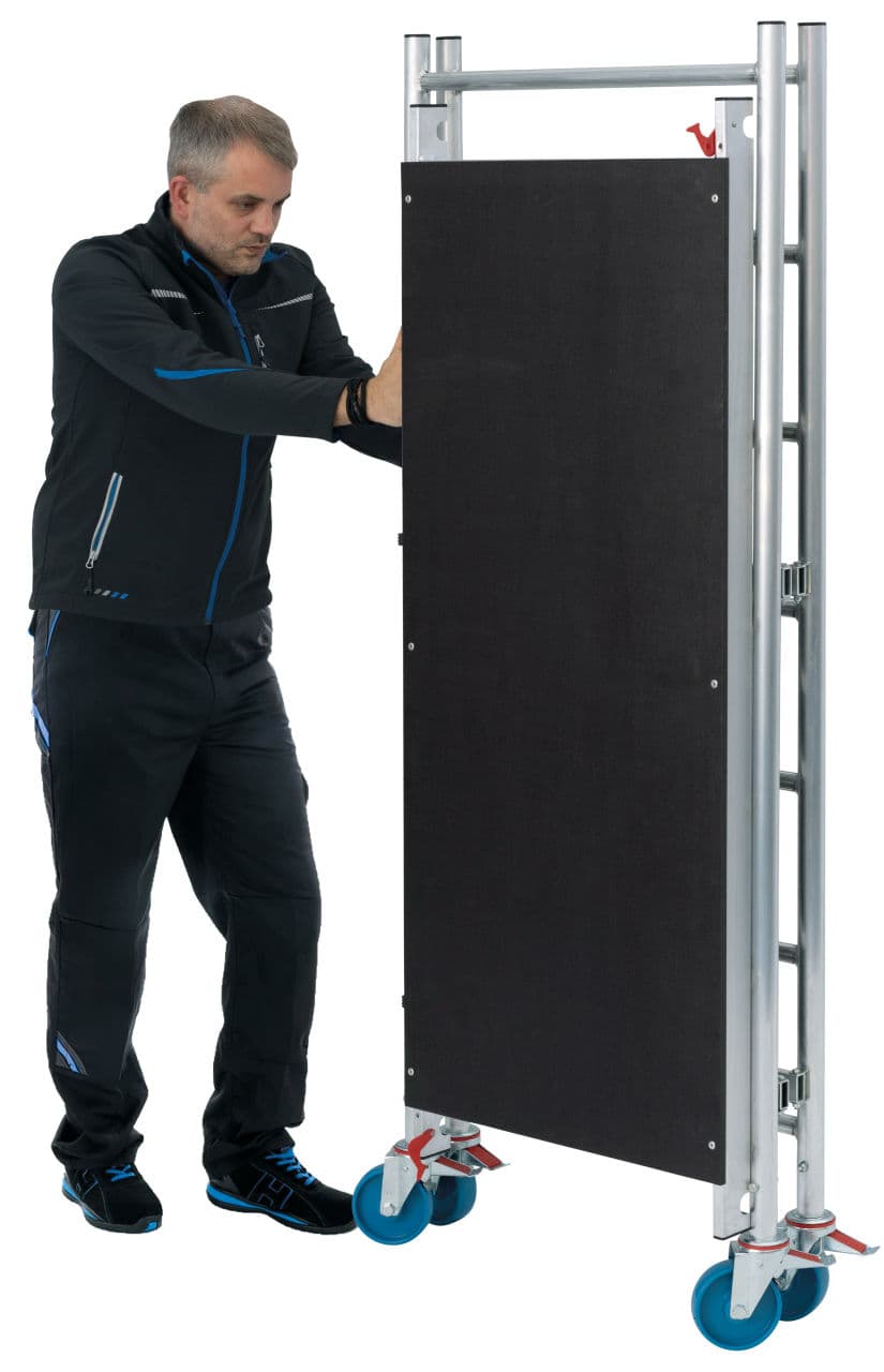 Мобильные монтажные складные подмости Krause Rolltec 710734