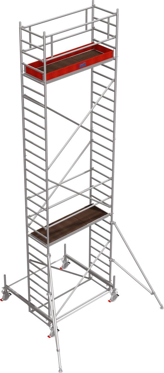Вышка-тура Krause STABILO Professional серия 100 2 х 0,75 м рабочая высота 8,4 м 731098