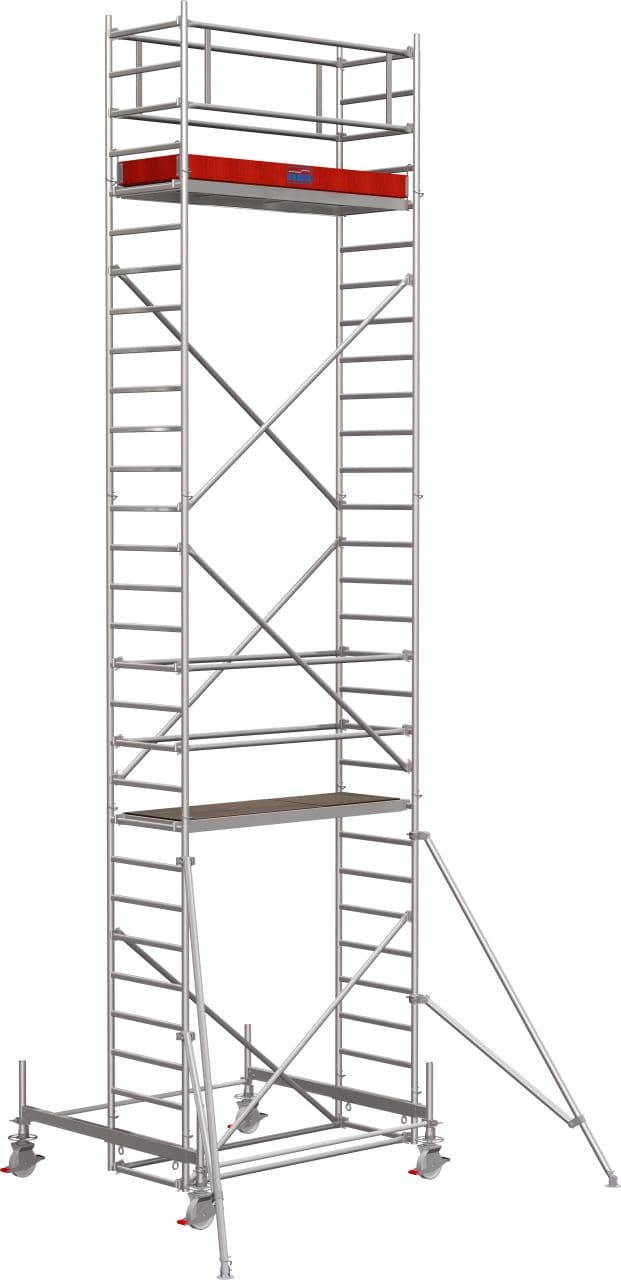 Вышка-тура Krause STABILO Professional серия 100 2 х 0,75 м рабочая высота 8,4 м 731098