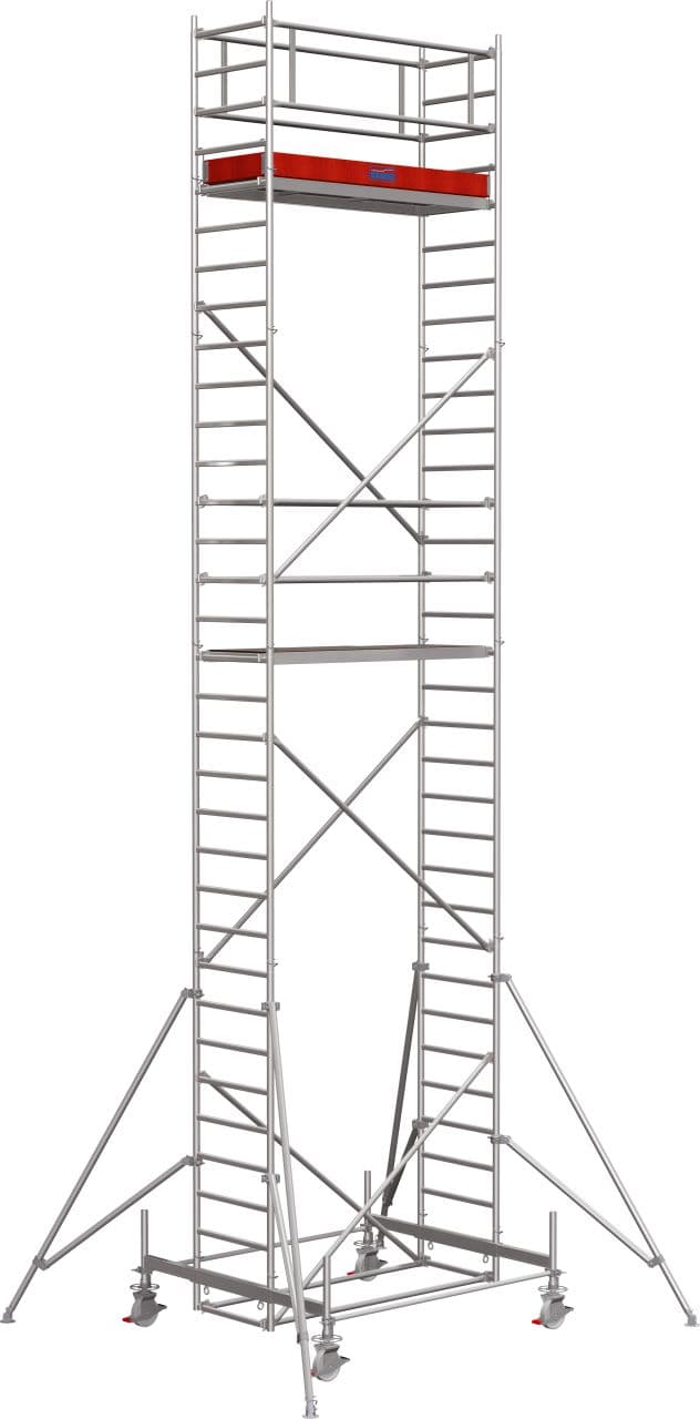 Вышка-тура Krause STABILO Professional серия 100 2 х 0,75 м рабочая высота 9,4 м 731104