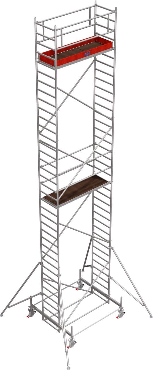 Вышка-тура Krause STABILO Professional серия 100 2 х 0,75 м рабочая высота 10,4 м 731111