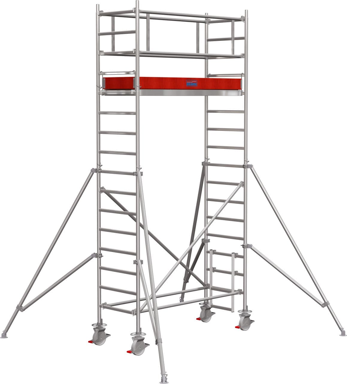Вышка-тура Krause STABILO Professional серия 1000 2 х 0,75 м рабочая высота 5,3 м 738059