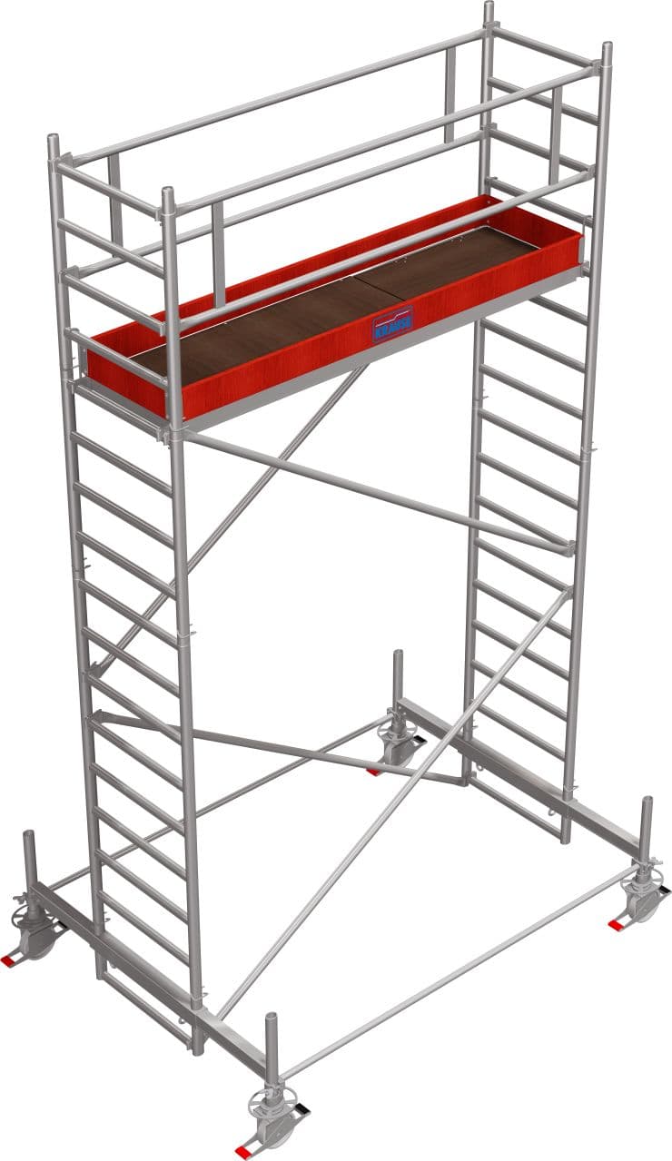 Вышка-тура Krause STABILO Professional серия 100 2,5 х 0,75 м рабочая высота 5,4 м 741066