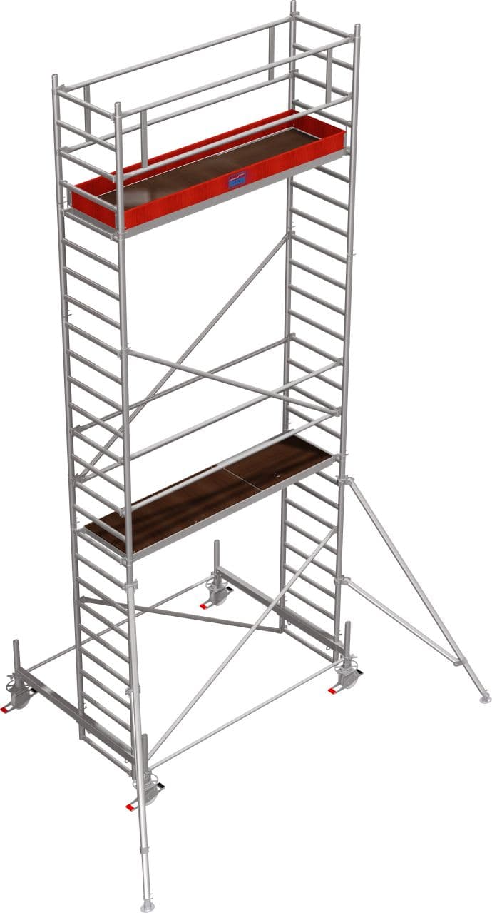 Вышка-тура Krause STABILO Professional серия 100 2,5 х 0,75 м рабочая высота 7,4 м 741080
