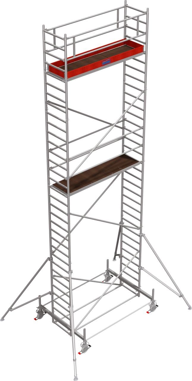 Вышка-тура Krause STABILO Professional серия 100 2,5 х 0,75 м рабочая высота 9,4 м 741103