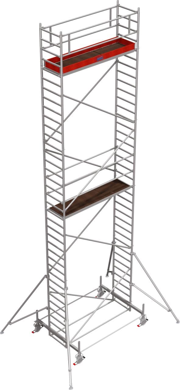 Вышка-тура Krause STABILO Professional серия 100 2,5 х 0,75 м рабочая высота 10,4 м 741110