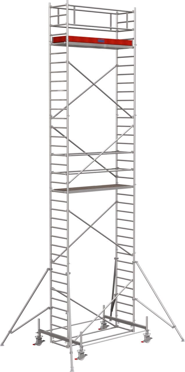 Вышка-тура Krause STABILO Professional серия 100 2,5 х 0,75 м рабочая высота 10,4 м 741110