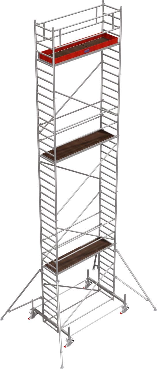 Вышка-тура Krause STABILO Professional серия 100 2,5 х 0,75 м рабочая высота 11,4 м 741127
