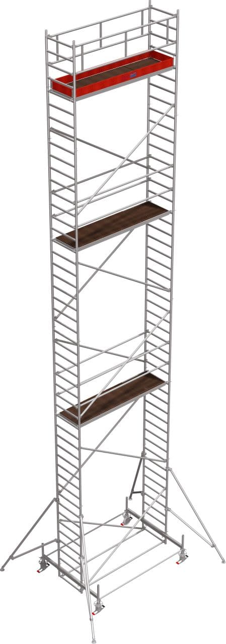 Вышка-тура Krause STABILO Professional серия 100 2,5 х 0,75 м рабочая высота 13,4 м 741141
