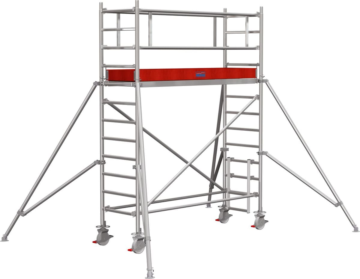 Вышка-тура Krause STABILO Professional серия 1000 2,5 х 0,75 м рабочая высота 4,3 м 748041