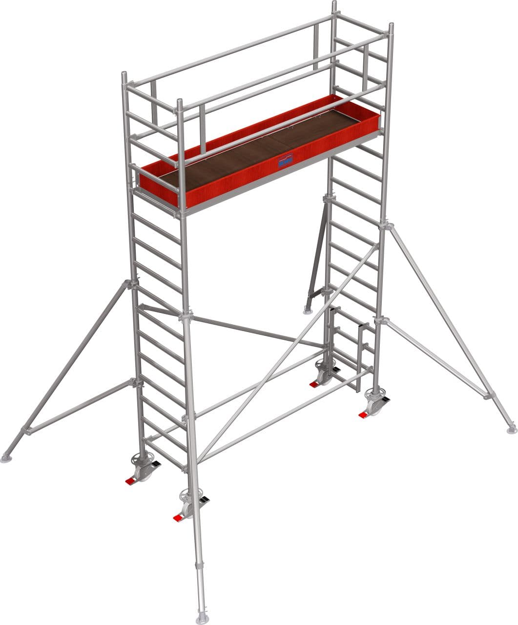 Вышка-тура Krause STABILO Professional серия 1000 2,5 х 0,75 м рабочая высота 5,3 м 748058