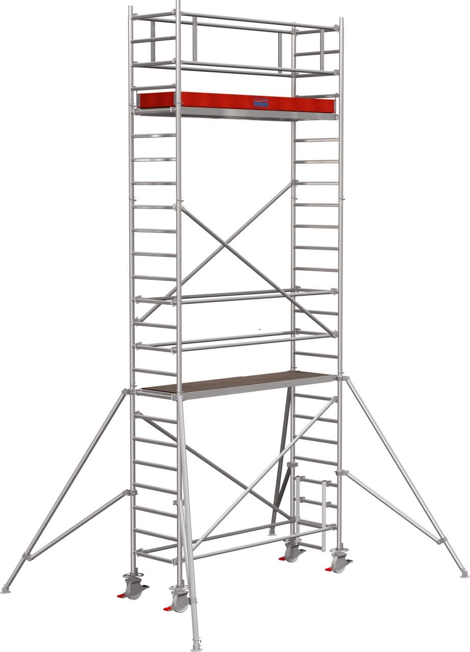 Вышка-тура Krause STABILO Professional серия 1000 2,5 х 0,75 м рабочая высота 7,3 м 748072