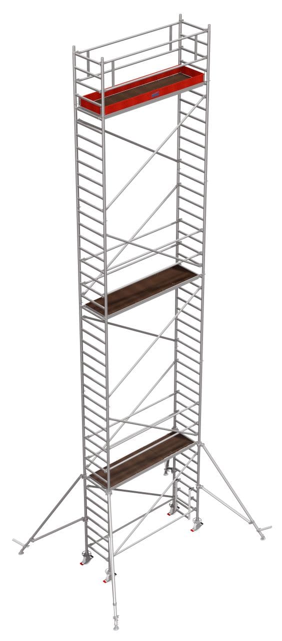 Вышка-тура Krause STABILO Professional серия 1000 2,5 х 0,75 м рабочая высота 12,3 м 748126
