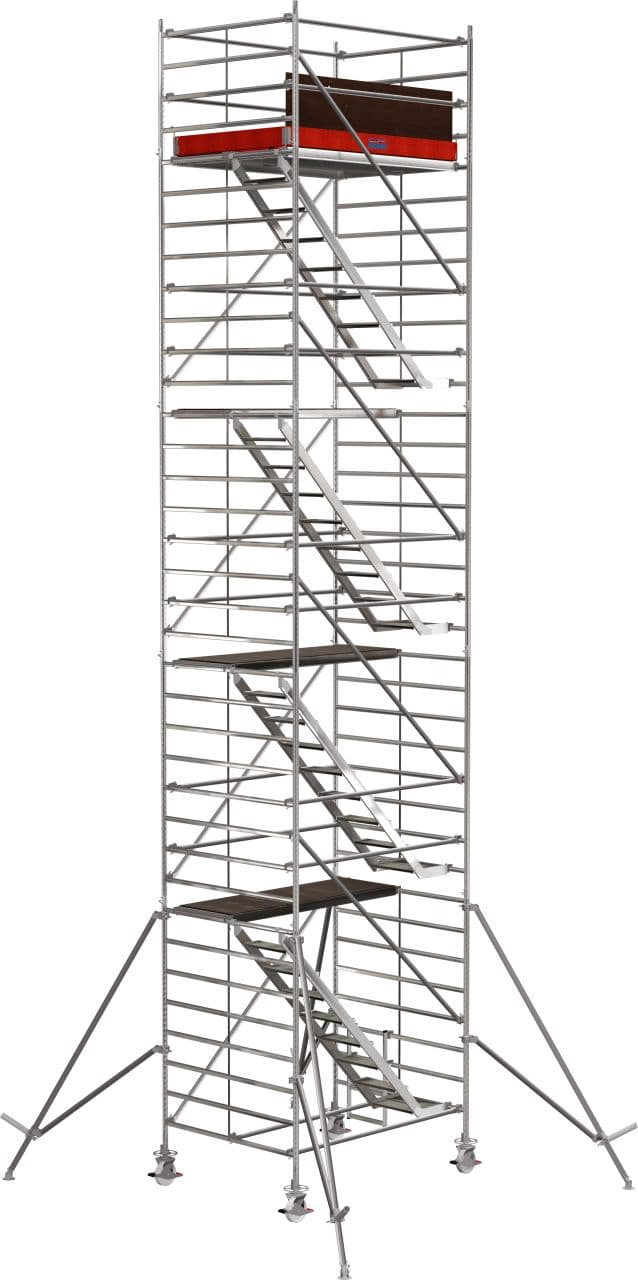 Вышка-тура Krause STABILO Professional серия 5500 с трапом рабочая высота 10,5 м 769039