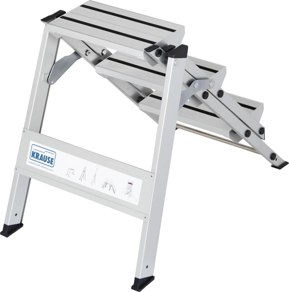 Складной трап Krause STABILO Professional 3 без дуги безопасности 2,65 м 810298