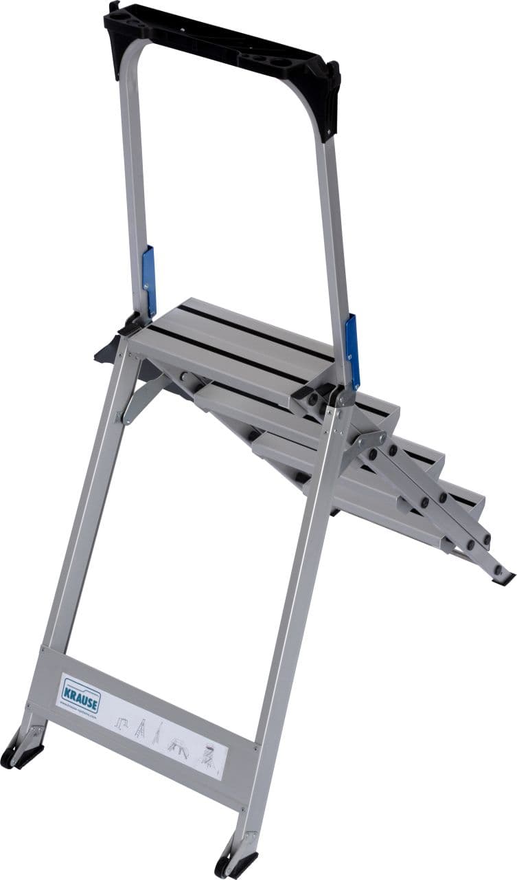 Складной трап Krause STABILO Professional 4 с дугой безопасности 2,90 м 810311