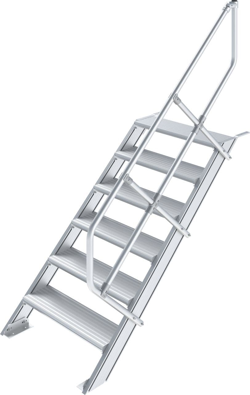 Трап Krause STABILO 6, рифленый алюминий, шир 600 мм, 45° 822352
