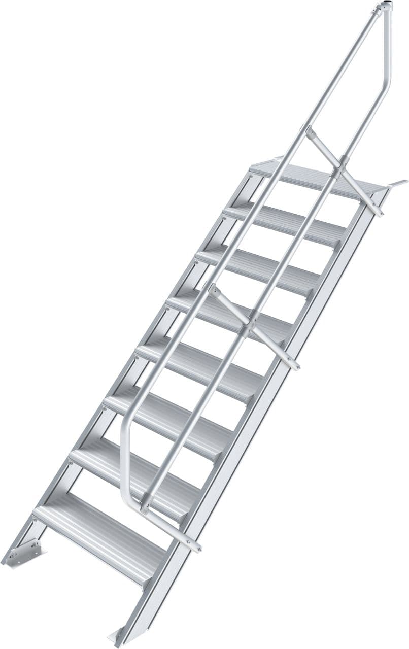 Трап Krause STABILO 8, рифленый алюминий, шир 600 мм, 45° 822376