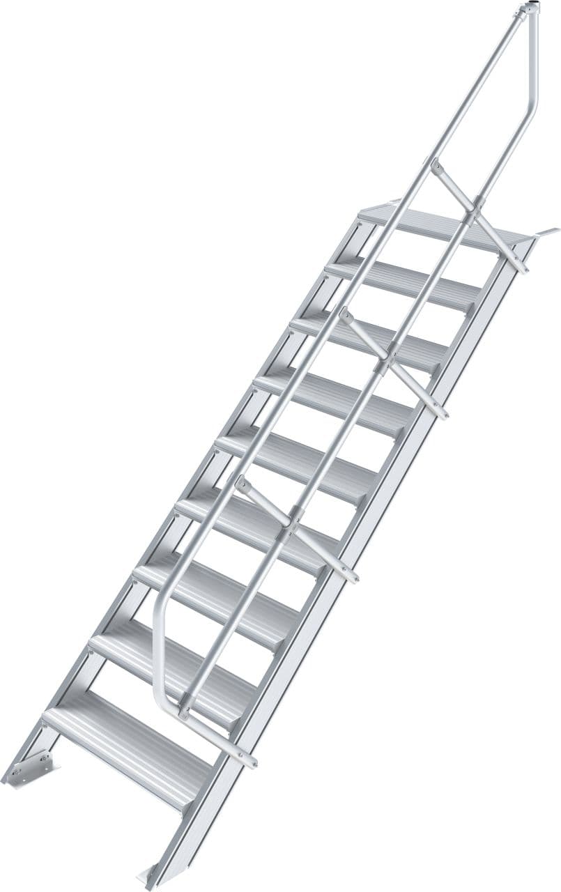 Трап Krause STABILO 9, рифленый алюминий, шир 800 мм, 45° 822581
